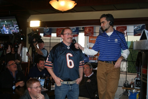 Jay Cutler Show Waddle and Silvy Tommy Nevin's Evanston HUNKSrHANDBAGS